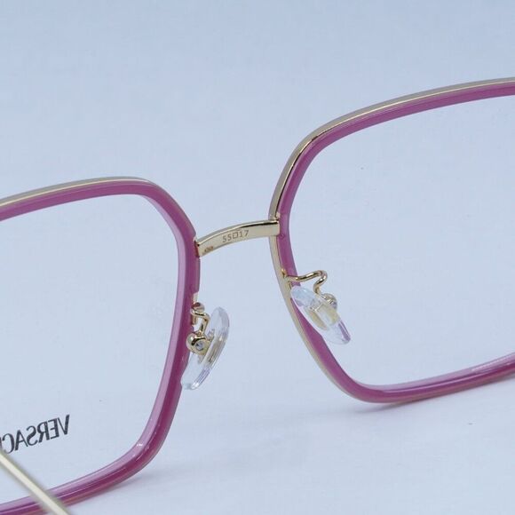 🕶️ New Versace VE1294D 1510 Eyeglasses - Opal Bordeaux/Gold Frame - Picture 5 of 11